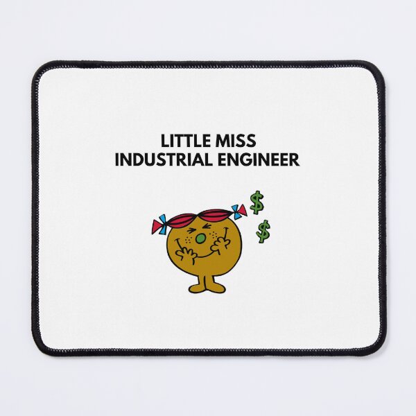 Item preview, Pequeña señorita ingeniera industrial designed and sold by MayaInStem.