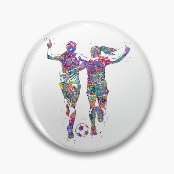 Item preview, Soccer Player Girls designed and sold by Rosaliartbook.