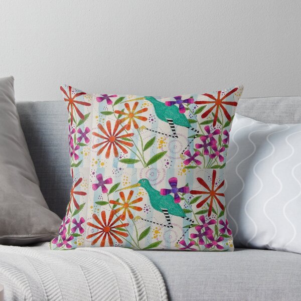 Item preview, Egret with Flowers  designed and sold by KakiDimock.