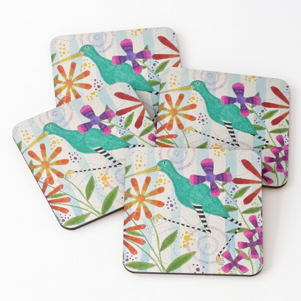 Item preview, Egret with Flowers  designed and sold by KakiDimock.