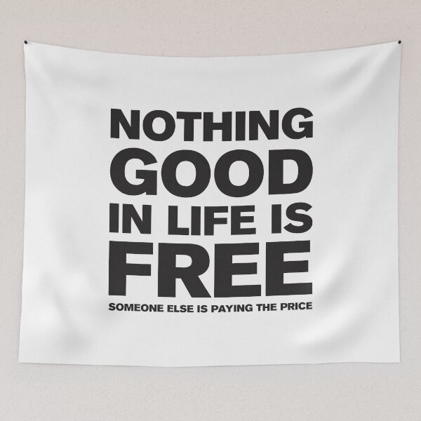 Item preview, Nothing Good In Life Is Free 1 - Text designed and sold by Vector-Artist.