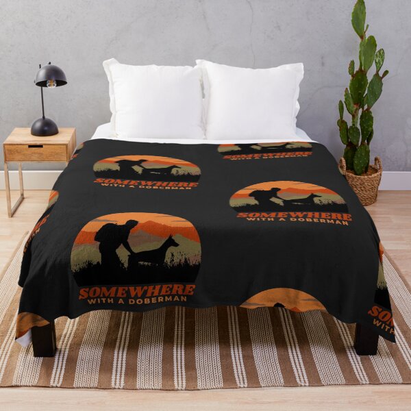 Item preview, Somewhere With My Doberman Men's Adventurous Outdoor Doberman Pinscher Gift designed and sold by Guarddogdrive.