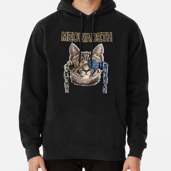 Meowtallica 2025 cat hoodie