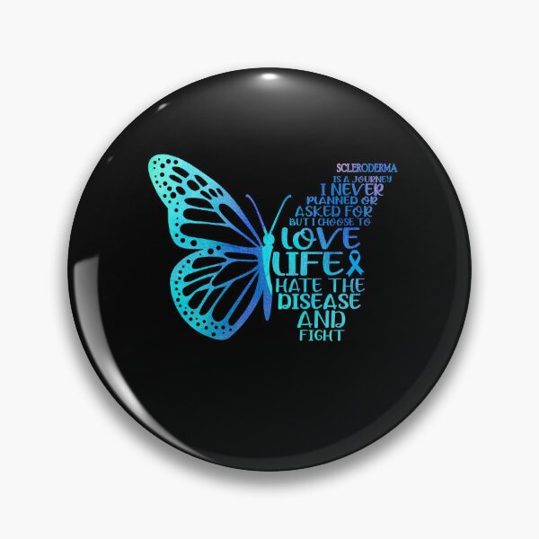Item preview, Scleroderma is a journey I NEVER planned or asked for but i choose to LIVE LIFE hate the disease and FIGHT designed and sold by KatMercerr.