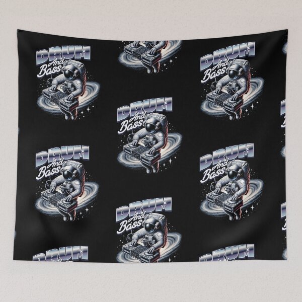 Item preview, DRUM AND BASS  - Dj Astronaut Galaxy designed and sold by Discothreadz.