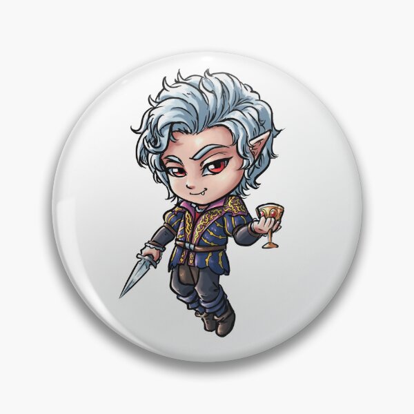 Artikelvorschau, Astarion Chibi Baldurs Gate 3 entworfen und verkauft von AlyanAnsari.