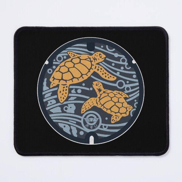 Item preview, Minabe Town Manhole Cover Art designed and sold by Musashi1996Art.