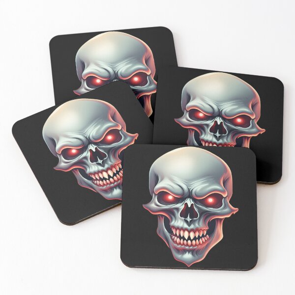 Item preview, Fanged Skull designed and sold by BubonicCowboy.