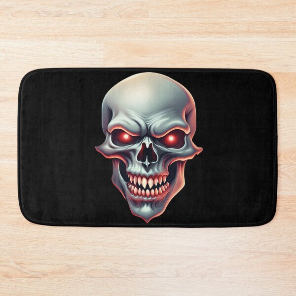 Item preview, Fanged Skull designed and sold by BubonicCowboy.