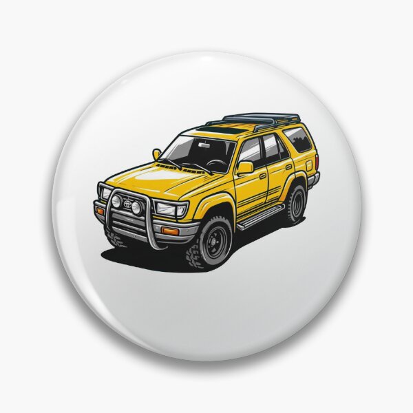 Item preview, Yellow 3rd Gen Toyota 4Runner designed and sold by Slammed Sketches.