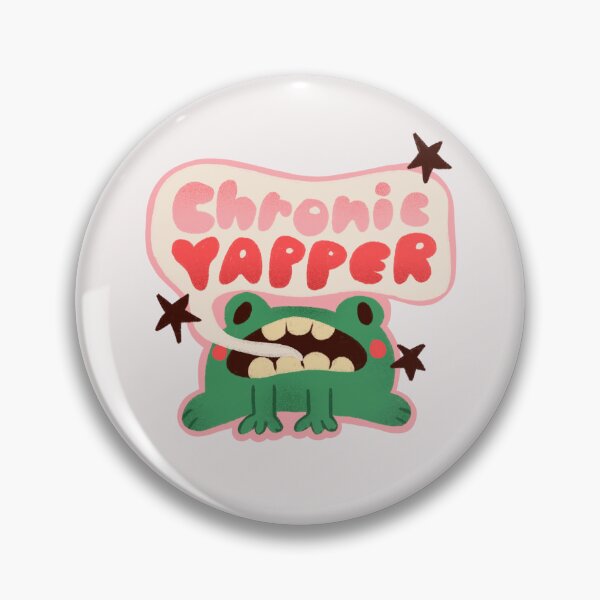 Item preview, Chronic Yapper Frog designed and sold by Sadie Sandia Star.