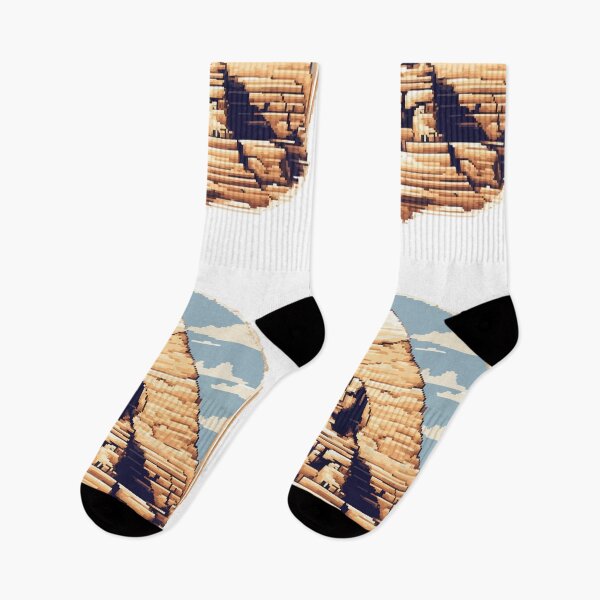 Item preview, 8-Bit Pixel Art of The Great Sphinx Of Giza designed and sold by LeftImpressed.