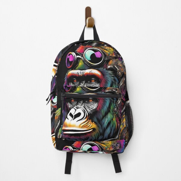 Item preview, Multi coloured tattoo steam punked Gorilla design - 5 designed and sold by Elizabeth-Banks.
