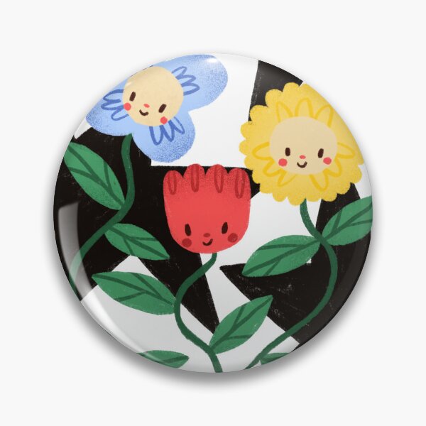 Item preview, Flower Trio And Stars designed and sold by Sadie Sandia Star.