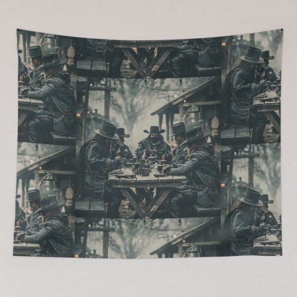 Item preview, King Arthur and the Knights of the Round Table - Outsider Art designed and sold by deepglitchart.