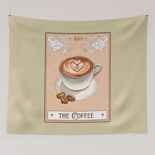 Item preview, Coffee Tarot Caffeine Lovers designed and sold by MomentumCloset.