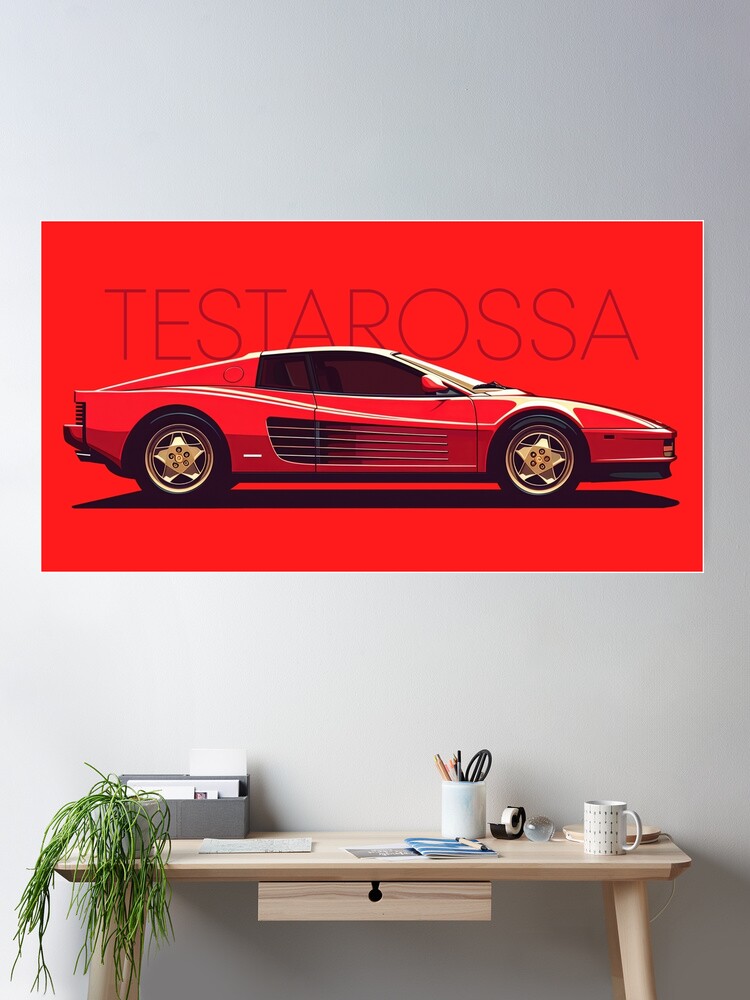 H*5様 90s Ferrari graphic photo S/S T shi Vintage 90s FERRARI F40 GTO Single Stitch T SHIRT 80s CAR