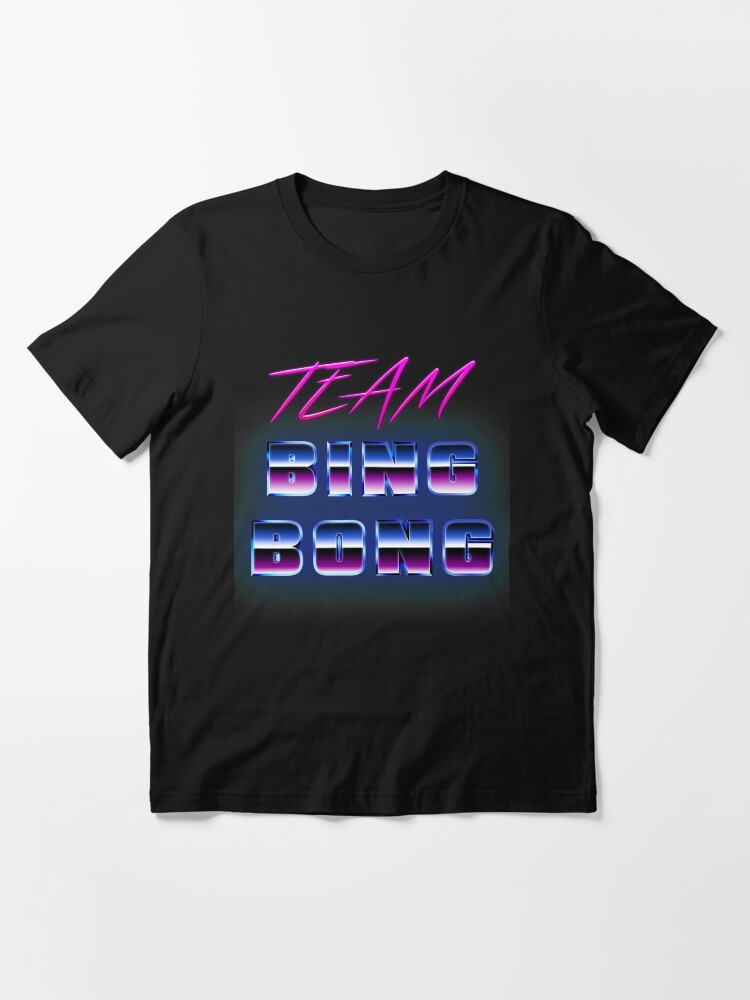 Alternate view of Team Bing Bong 80's Style Essential T-Shirt