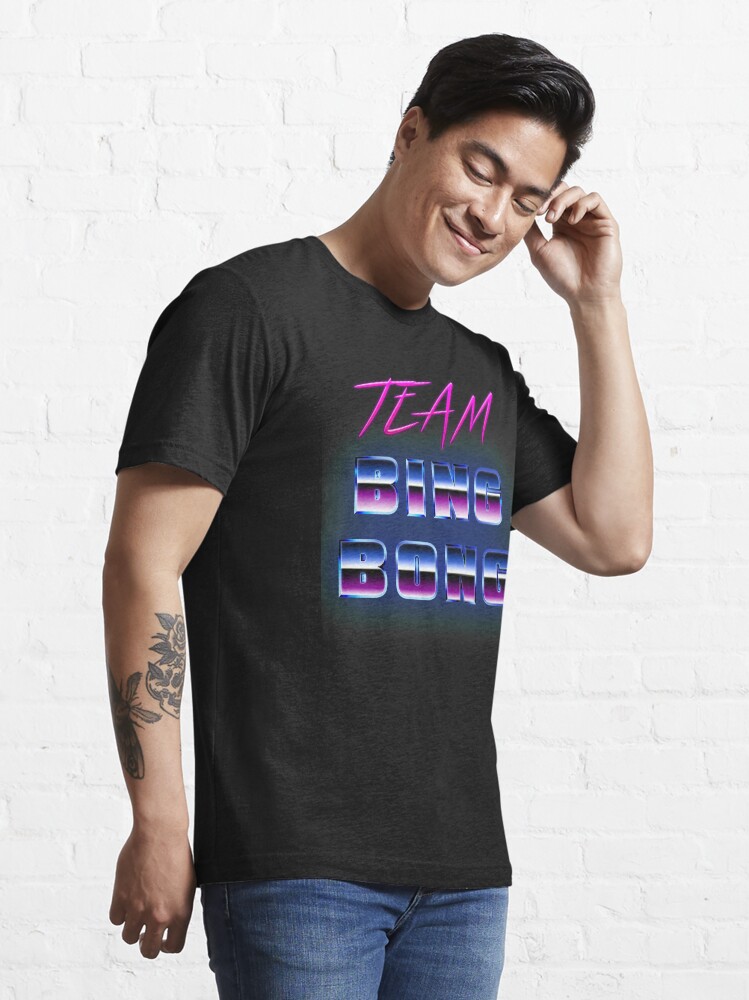 Alternate view of Team Bing Bong 80's Style Essential T-Shirt
