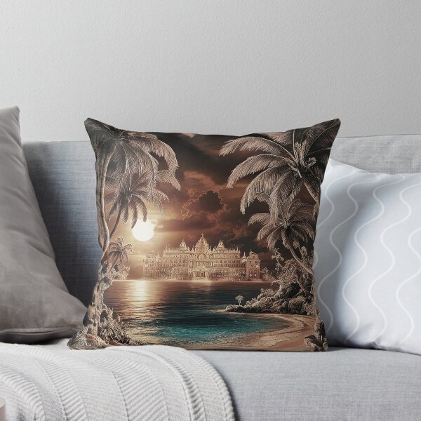 Item preview, TROPICAL LAGOON AND HOTEL designed and sold by thedvguy.