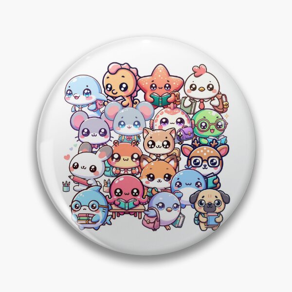 Item preview, Kawaii Classmates designed and sold by BassHeadMomma.