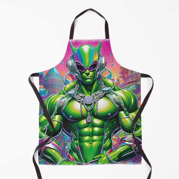 Item preview, ALIEN NEON SPACE MUSCLE designed and sold by Dolls X Beauty.