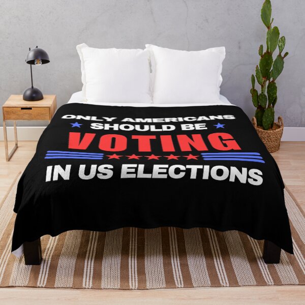 Item preview, Only Americans Should Be Voting In US Elections designed and sold by ANNINOART ⭐⭐⭐⭐⭐.