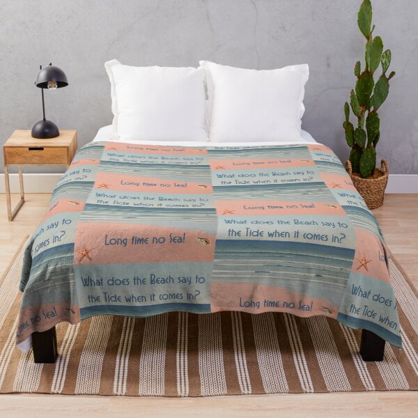 Item preview, Long Time No Sea! Traveler Gift/Beach Pun designed and sold by SSustainable.