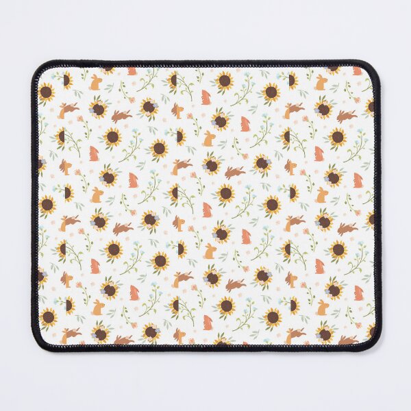 Item preview, Hares and Sunflowers: Seamless Pattern designed and sold by hjian8219.