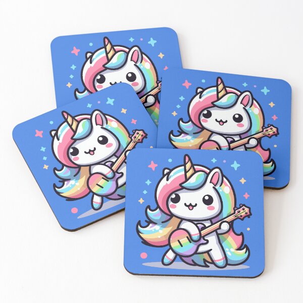 Item preview, band rainbow unicorn designed and sold by Brudy-R.
