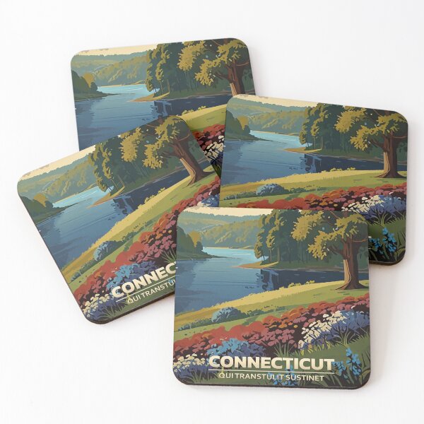 Item preview, Connecticut State Travel designed and sold by Thistle-TShop.