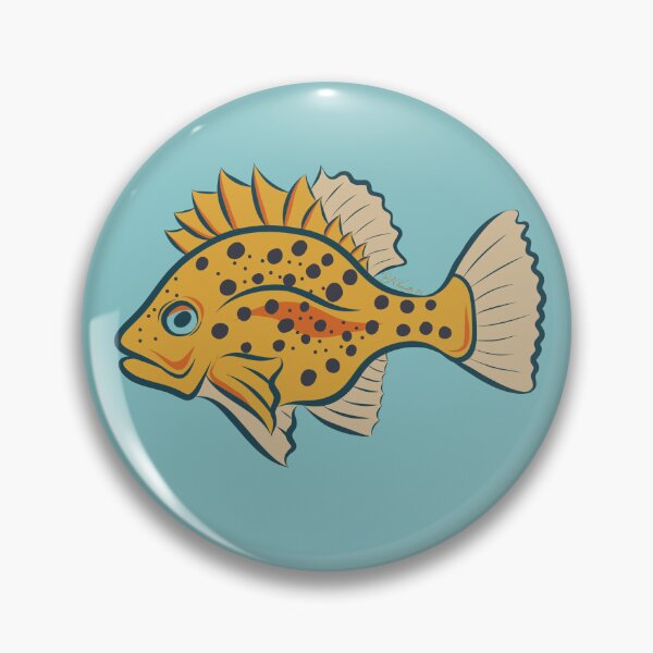 Item preview, Juvenile giant spotted sea bass designed and sold by Bridget Vincent.
