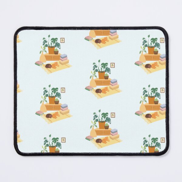 Item preview, Cats in the Living Room: Cozy Illustration designed and sold by hjian8219.