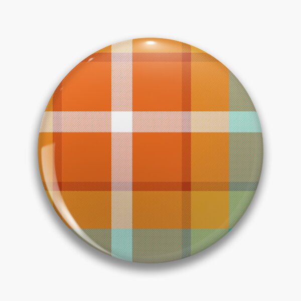 Item preview, Orange Blue And White Straight Plaid Pattern. Plaid Pattern designed and sold by DesignHouse07.
