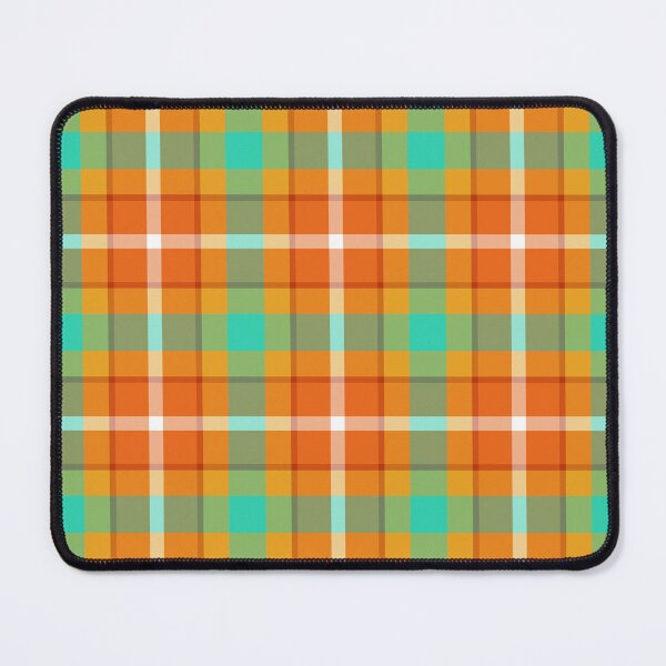 Item preview, Orange Blue And White Straight Plaid Pattern. Plaid Pattern designed and sold by DesignHouse07.