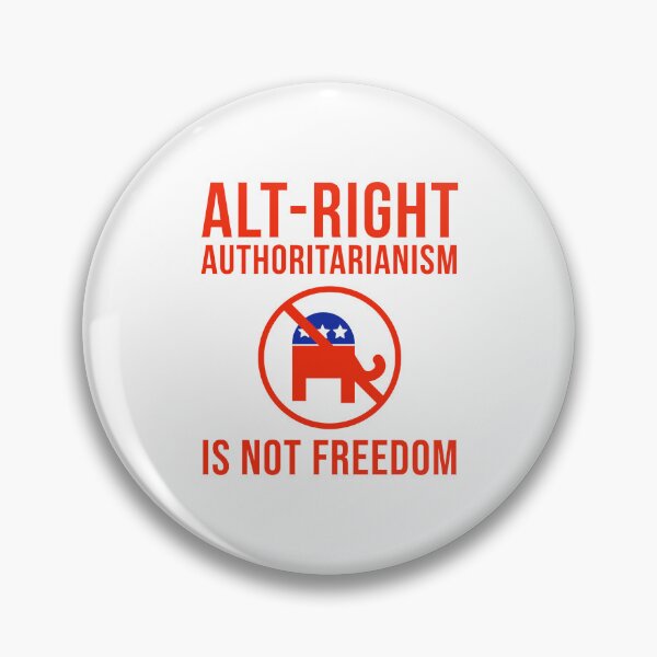 Item preview, Alt-right authoritarianism is not freedom  designed and sold by Rachel the Artist .