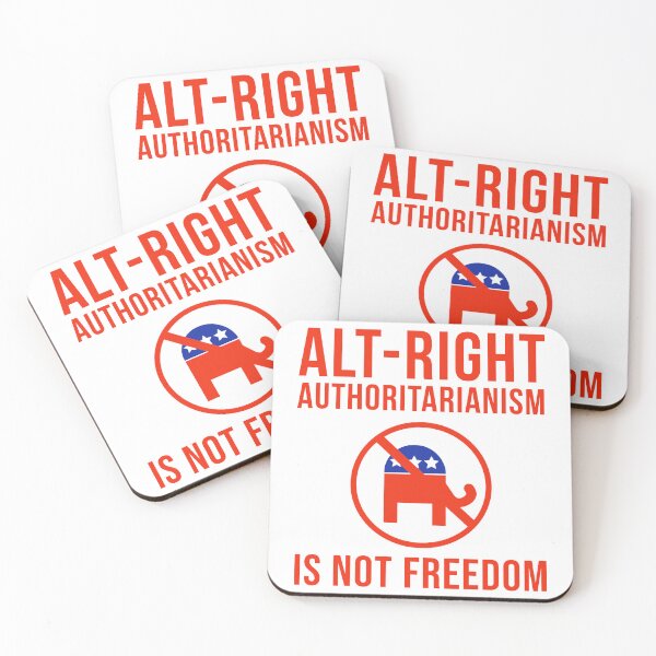 Item preview, Alt-right authoritarianism is not freedom  designed and sold by Rachel the Artist .