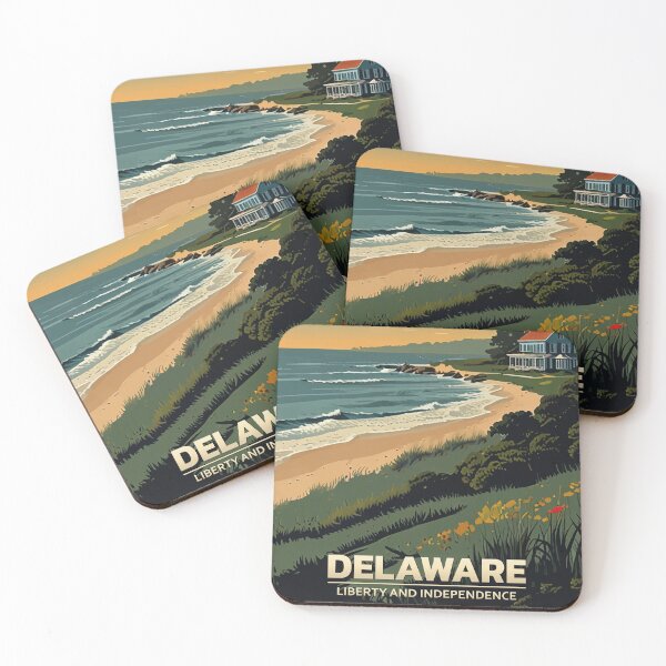 Item preview, Delaware State Travel designed and sold by Thistle-TShop.