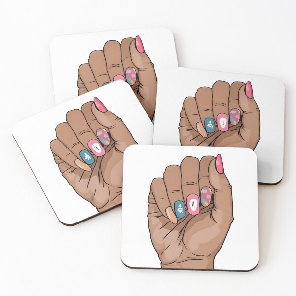 Item preview, summer nails 2024, nails lover designed and sold by JustCrafted.