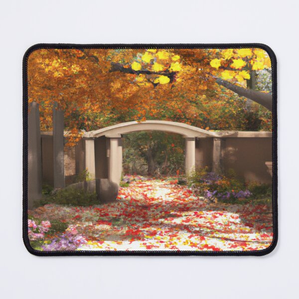 Item preview, A House Garden in Autumn designed and sold by jackbermess.