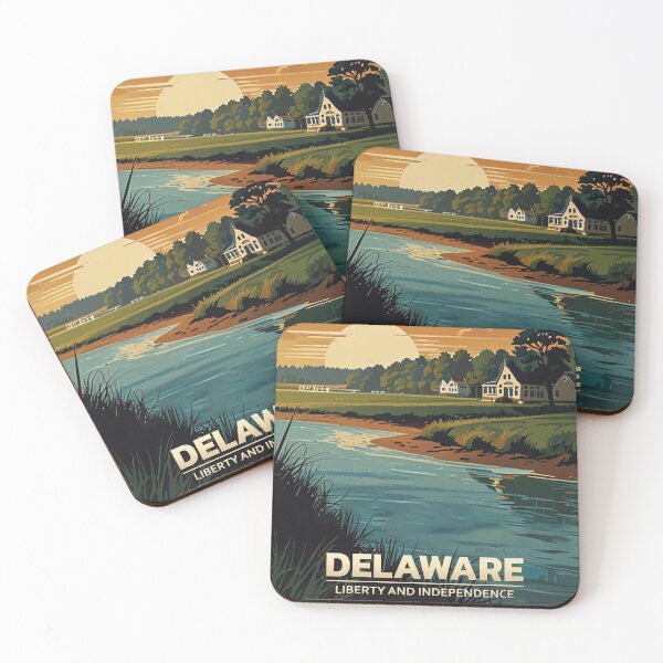Item preview, Delaware State Travel designed and sold by Thistle-TShop.