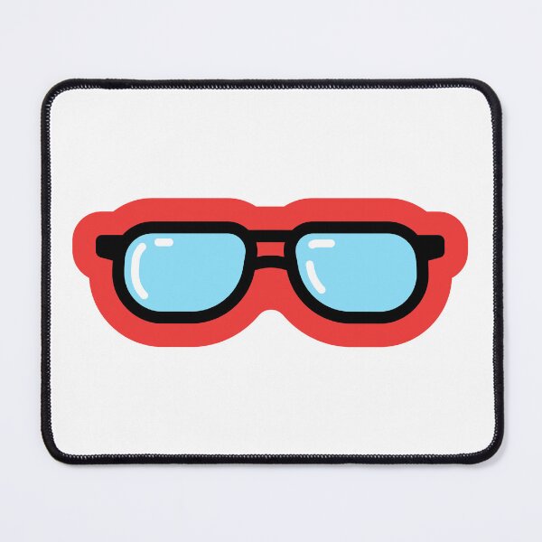 Item preview, Red Sunglasses Design for T-Shirts, Stickers, Magnets, and More designed and sold by PenneyProducts.