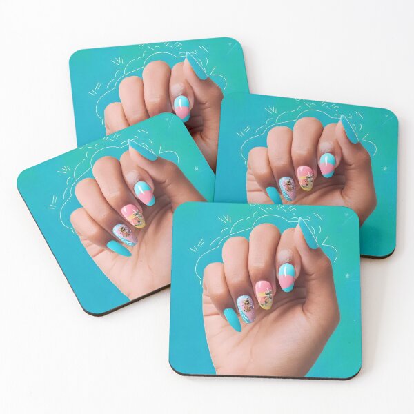 Item preview, summer nails 2024, nails lover designed and sold by JustCrafted.