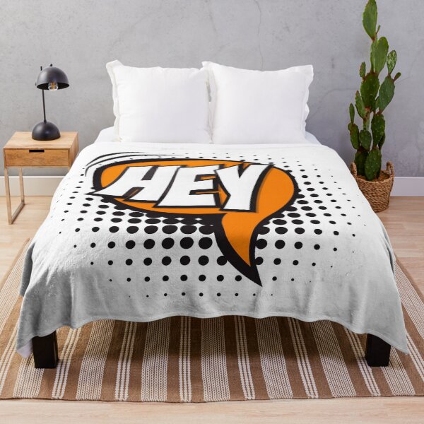 Item preview, Hey !! Speech Balloon | Pop Art Retro Comic Expression designed and sold by ArtelPrints.