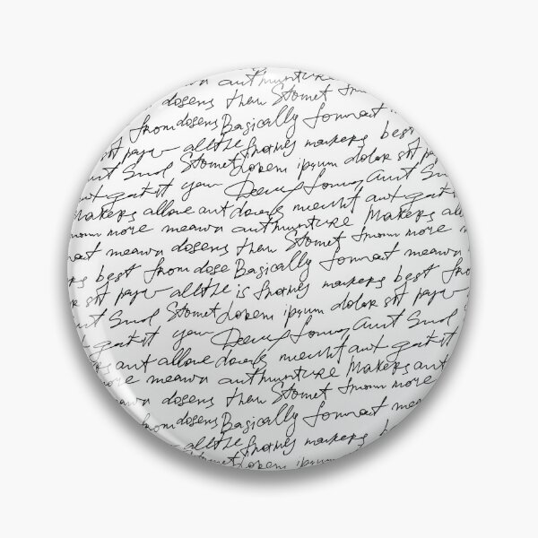 Item preview, Manuscrit Noir sur Fond Blanc designed and sold by MagicCreationsW.