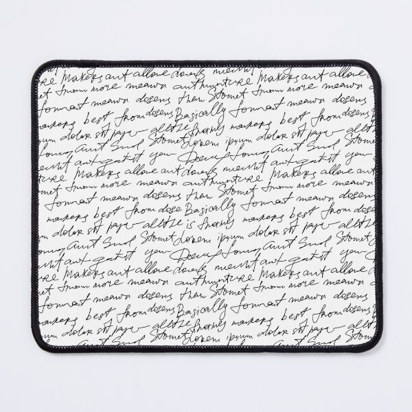 Item preview, Manuscrit Noir sur Fond Blanc designed and sold by MagicCreationsW.