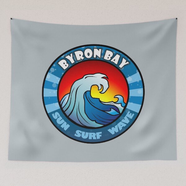 Item preview, Byron Bay sun surf wave designed and sold by studioss76.