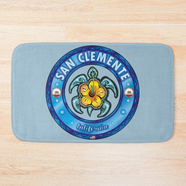 Item preview, San Clemente California sea turtle hibiscus designed and sold by studioss76.
