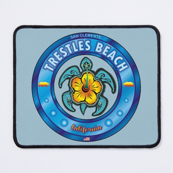 Item preview, Trestles California sea turtle hibiscus designed and sold by studioss76.