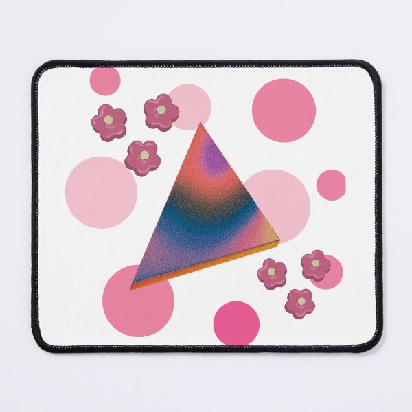 Item preview, Triangle, Circles, and Flowers designed and sold by becca6125.